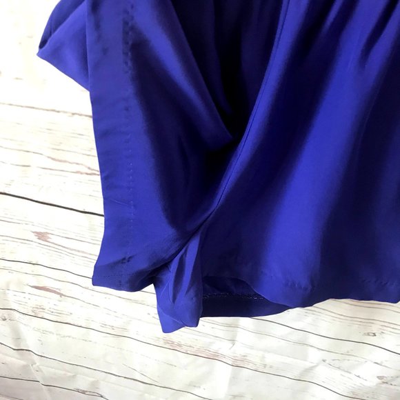 Parker NY Women's Blue Edie Romper NWT - Picture 7 of 11